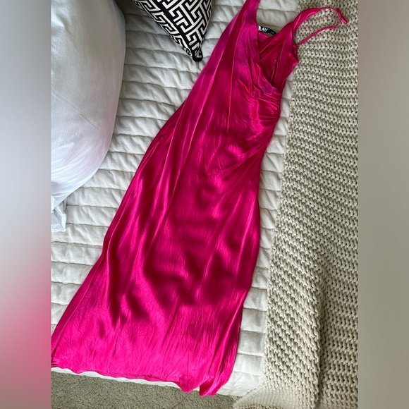 Zara Satin Midi Dress - Picture 1 of 2